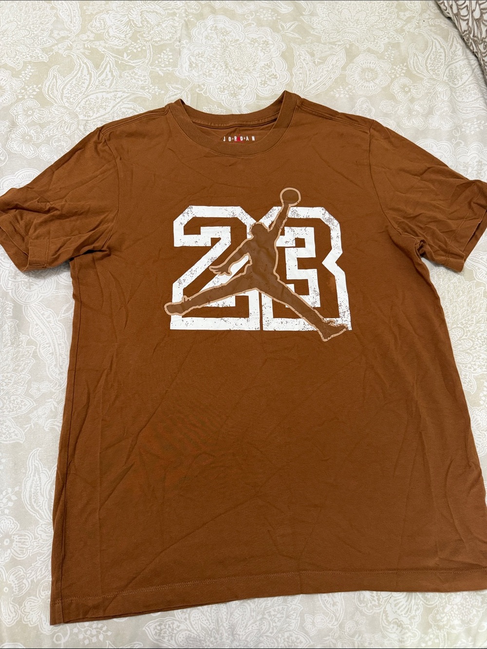 Jordan Brown Graphic 23 Jumpman Short Sleeve Tee